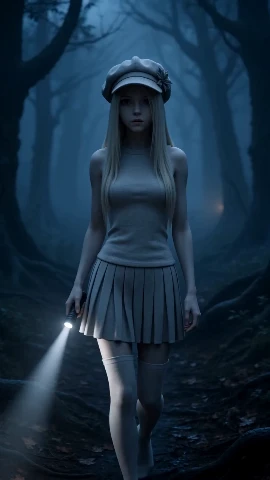 Moonlit Forest: Dark Fantasy Survival Exploration